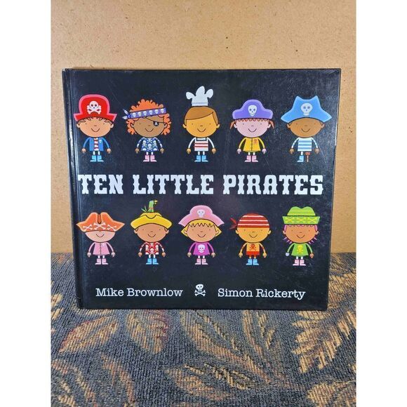 Ten Little Pirates Hardcover Book - Picture 1 of 7